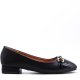 Ballerine confort en simili cuir