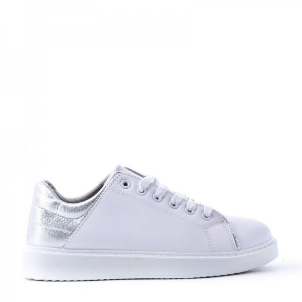 Basket en simili cuir pour femme