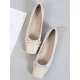 Plus Size Women Casual Bowknot Design Comfortable Elegant Date Flats