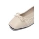 Plus Size Women Casual Bowknot Design Comfortable Elegant Date Flats