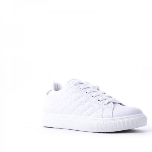 Basket en simili cuir pour femme