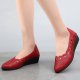 Women Casual Soft Breathable Hollow Slip On Flats